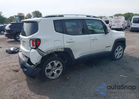 2016 Jeep Renegade Limited from USA, damaged, VIN ZACCJBDT3GPD01943